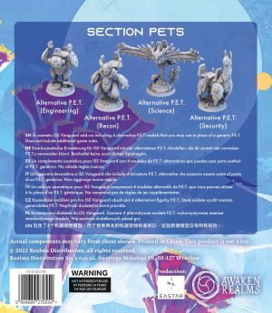 Pegasus Spiele: ISS Vanguard – Section Pets Zubehör (Deutsch) (56314G)