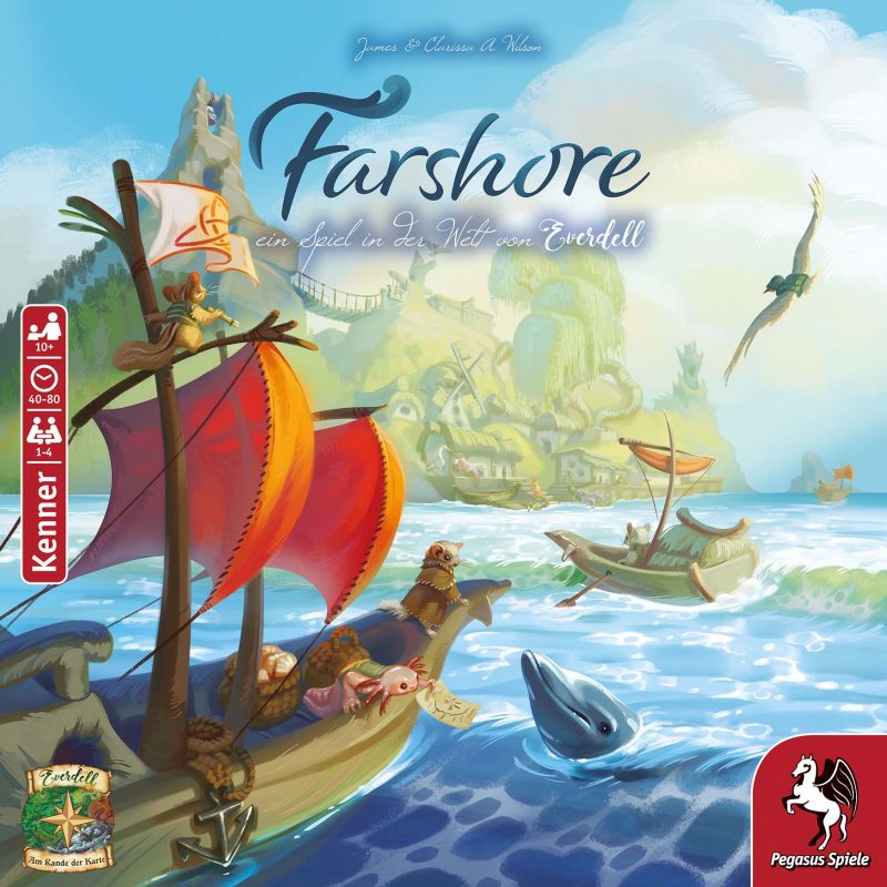 Pegasus Spiele: Farshore – Ein Spiel in der Welt von Everdell (Deutsch) (57611G)