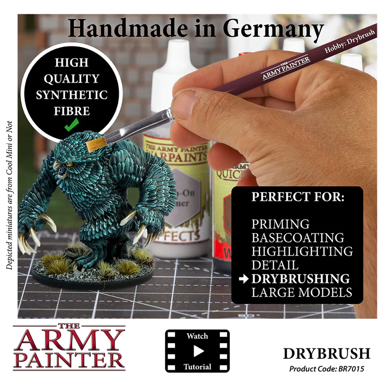 The Army Painter: Hobby Brush - Drybrush (BR7015P)