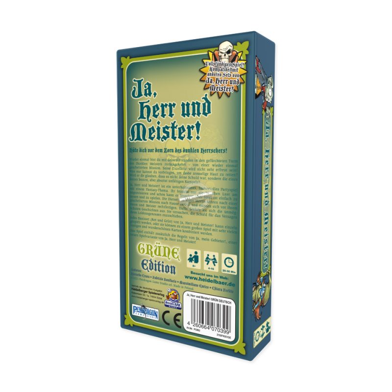 Pendragon Games: Ja, Herr und Meister! Grüne Edition (Deutsch)