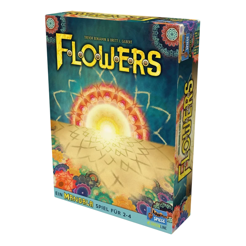 Lookout Games: Flowers – Ein Mandala Spiel (Deutsch) (LOOD0063)