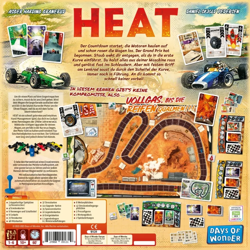 Days of Wonder: Heat (Deutsch) (DOWD0023)