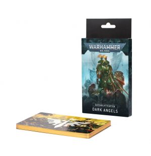 Games Workshop: Warhammer 40000 – Dark Angels - Datenblattkarten (Deutsch) (44-02)