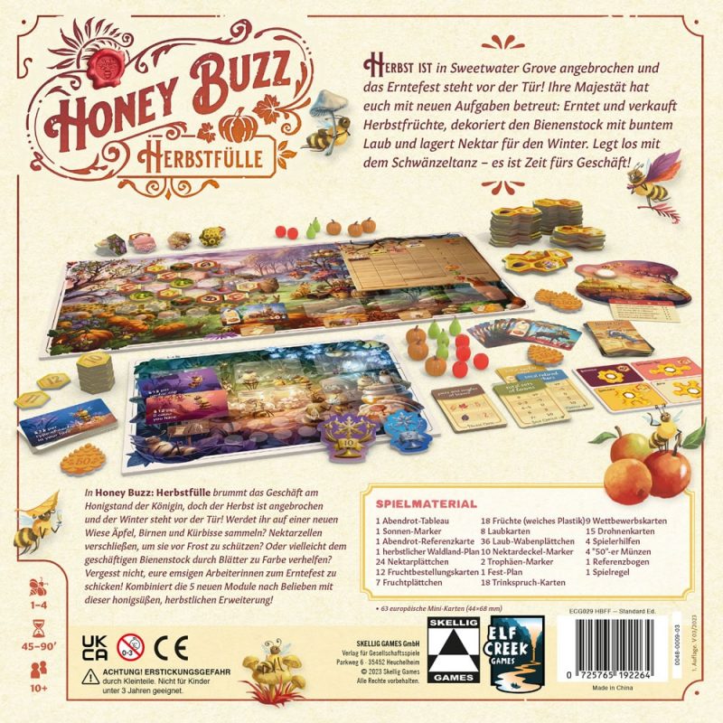 Skellig Games: Honey Buzz – Herbstfülle Erweiterung (Deutsch) (SKE48903)