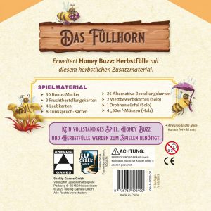 Skellig Games: Honey Buzz – Herbstfülle Füllhorn Mini-Erweiterung (Deutsch) (SKE48908)