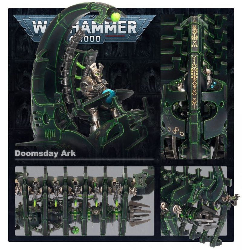 Games Workshop: Warhammer 40000 – Necrons - Ghost Ark / Doomsday Ark (Deutsch) (49-11)