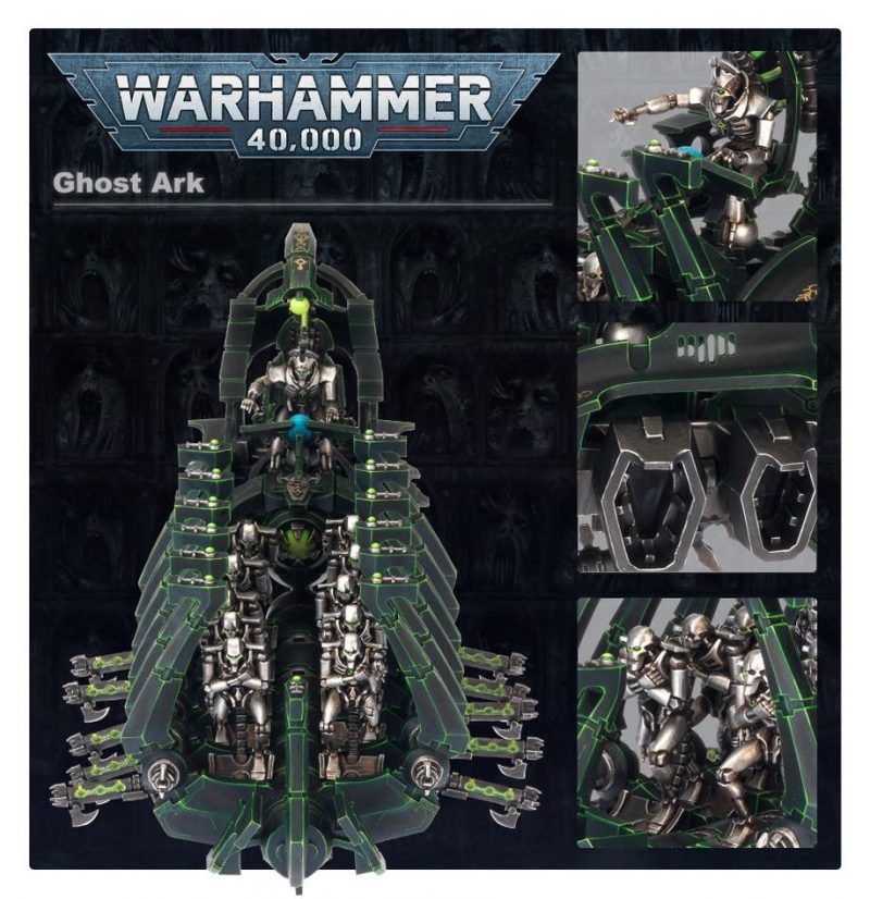 Games Workshop: Warhammer 40000 – Necrons - Ghost Ark / Doomsday Ark (Deutsch) (49-11)