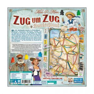 Days of Wonder: Zug um Zug – Deutschland (Deutsch) (DOWD0026)