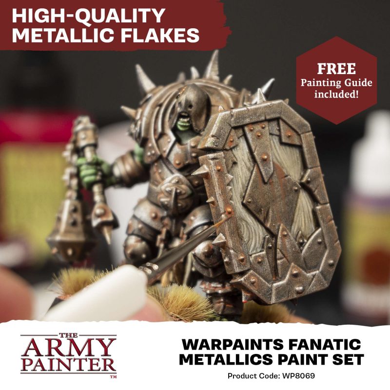 The Army Painter: Warpaints Fanatic – Metallics Set (APWPF8069)