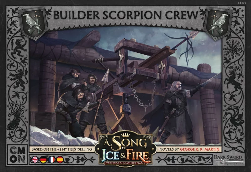 Cool Mini Or Not: A Song of Ice & Fire – Builder Scorpion Crew (Skorpionmannschaft der Baumeister) (Deutsch) (CMND0208)