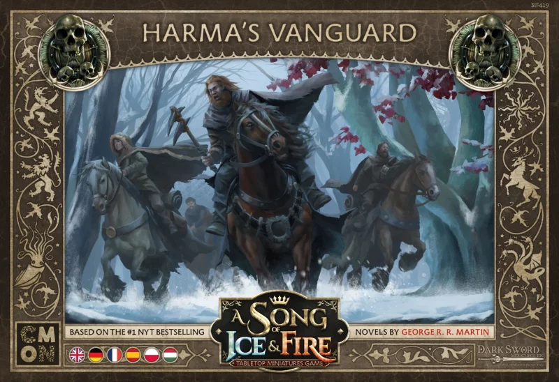 Cool Mini Or Not: A Song of Ice & Fire – Free Folk - Harma’s Vanguard (Harmas Vorhut) (Deutsch) (CMND0277)