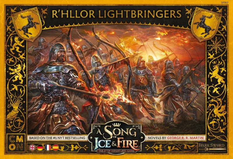 Cool Mini Or Not: A Song of Ice & Fire – Haus Baratheon - BR'hllor Lightbringers (R'hllors Lichtbringer) (Deutsch) (CMND0156)
