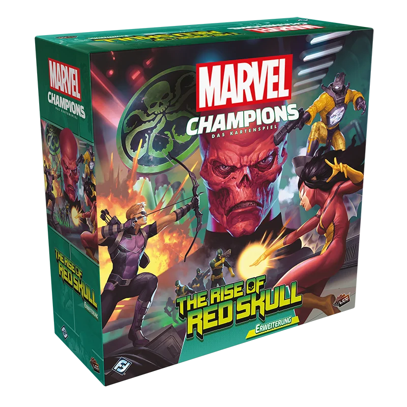 Fantasy Flight Games: Marvel Champions – Das Kartenspiel – The Rise of Red Skull Erweiterung (Deutsch) (FFGD2909)