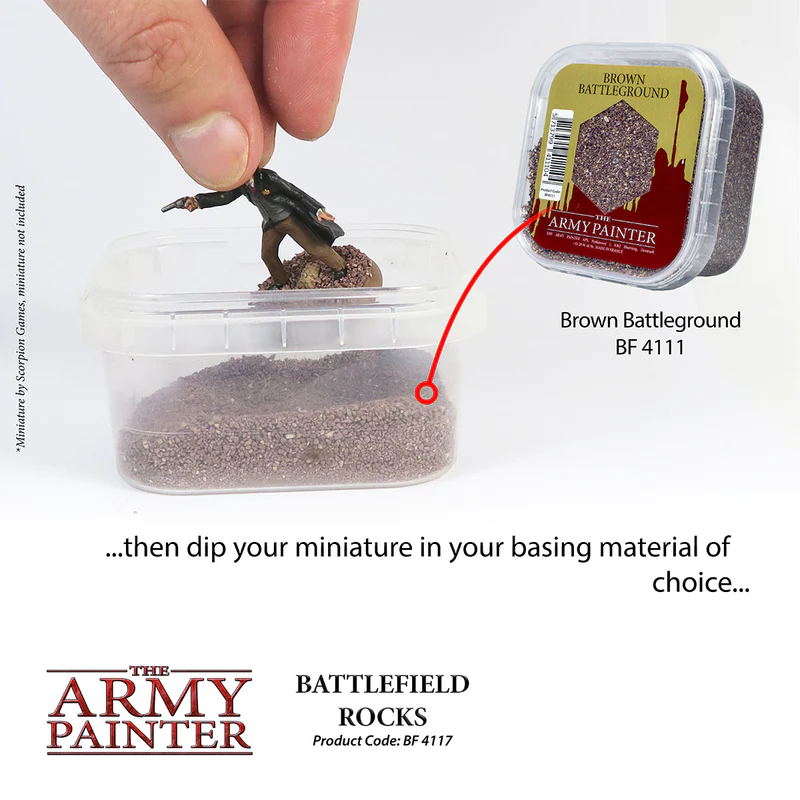 The Army Painter: Basing – Battlefield Rocks (BF4117P)