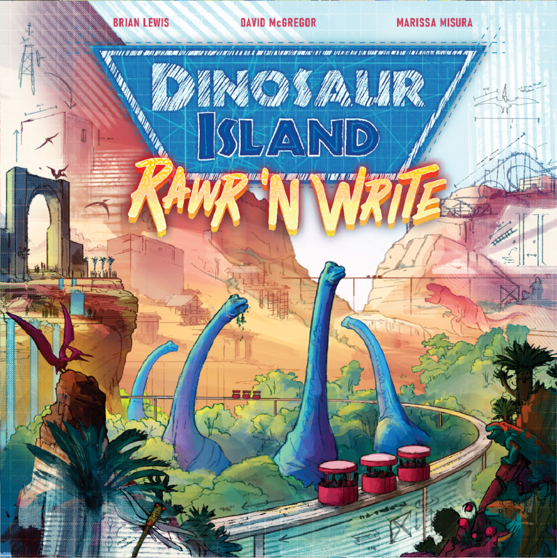 Skellig Games: Dinosaur Island - Rawr n Write (DE) (1476-1760)