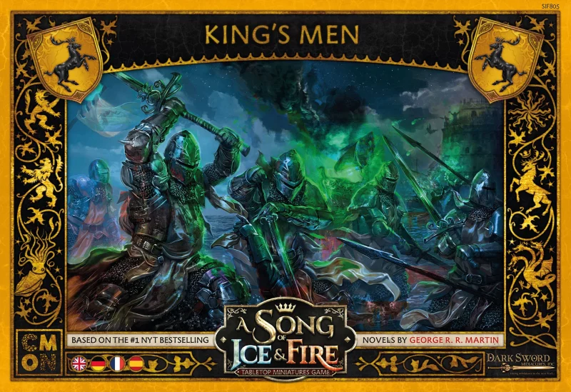 Cool Mini Or Not: A Song of Ice & Fire – Haus Baratheon - King's Men (DE) (CMND0154)