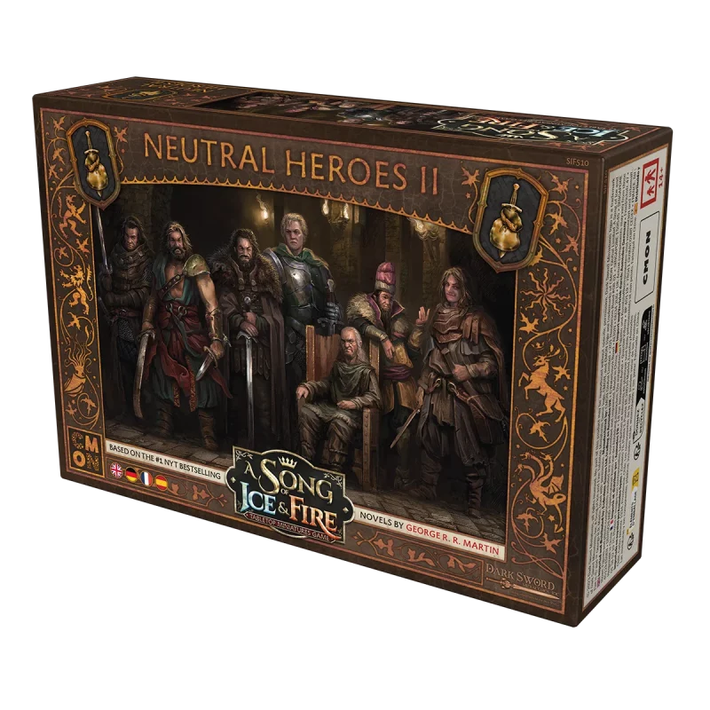 Cool Mini Or Not: A Song of Ice & Fire – Neutral Heroes 2 (DE) (CMND0124)