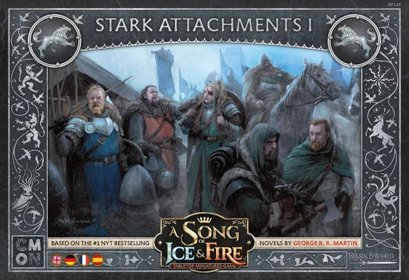Cool Mini Or Not: A Song of Ice & Fire – Stark Attachments 1 (DE) (CMND0141)