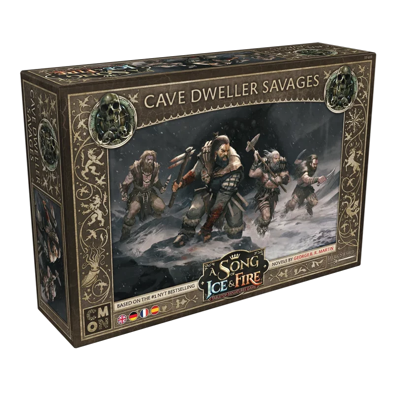 Cool Mini Or Not: A Song of Ice & Fire – Free Folk – Cave Dweller Savages (DE) (CMND0285)