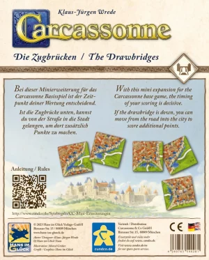 Hans im Glück: Carcassonne – Die Zugbrücken Erweiterung (Deutsch) (HIGD0127)
