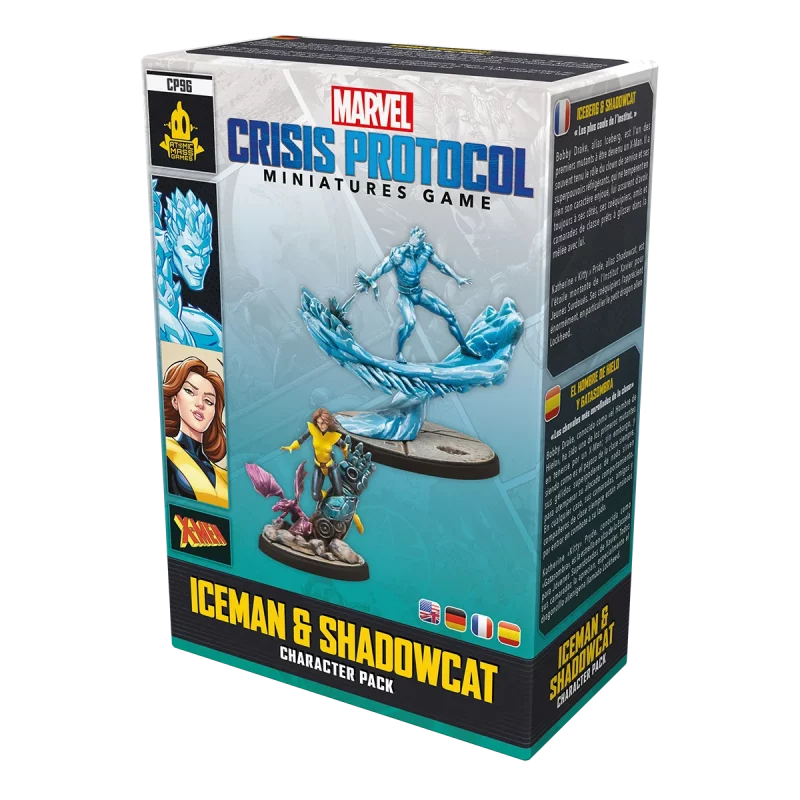 Atomic Mass Games: Marvel Crisis Protocol – Iceman & Shadowcat (DE) (AMGD2106)