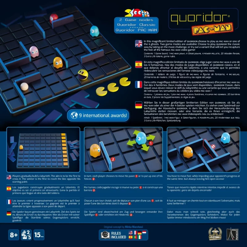 Gigamic Games: Quoridor PAC-MAN (DE) (GIGD2020)