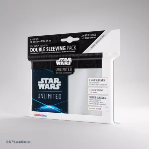 Gamegenic: Star Wars – Unlimited Art Sleeves – Double Sleeving Pack – Space Blue (GGS15035)