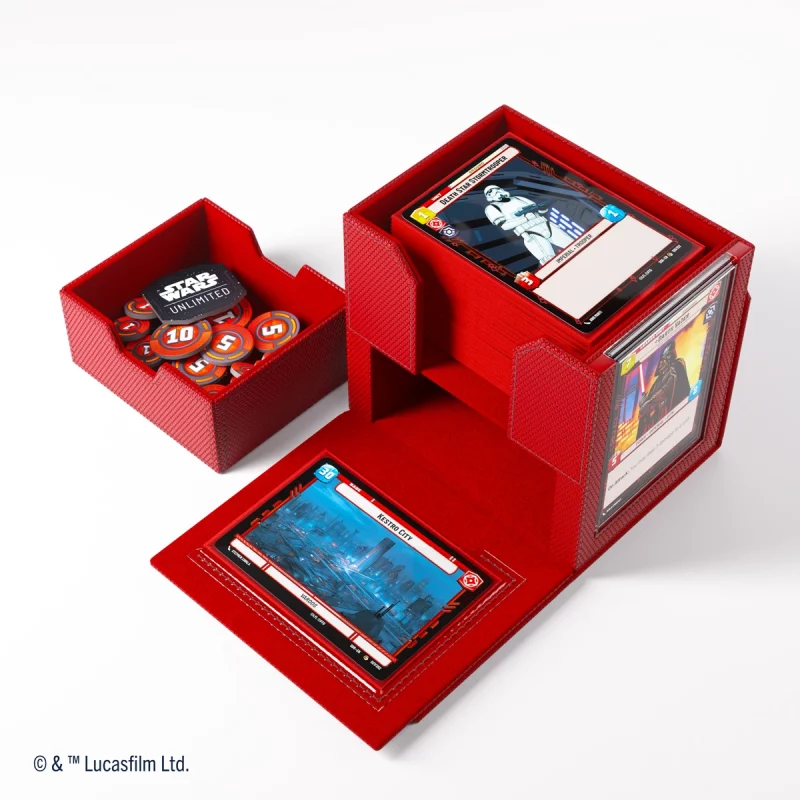 Gamegenic: Star Wars Unlimited – Deck Pod (Red) (GGS20158)