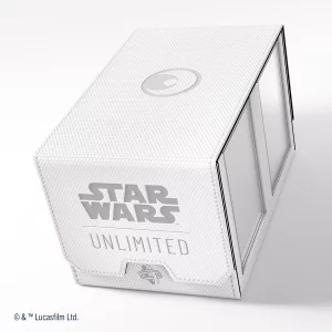 Gamegenic: Star Wars Unlimited – Double Deck Pod (White) (GGS20166)