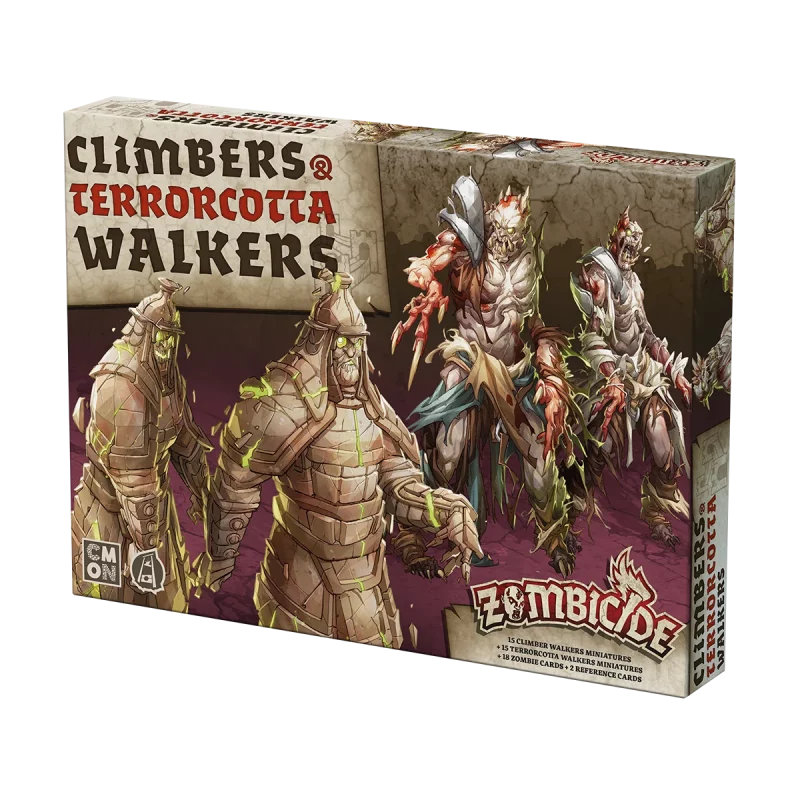 Cool Mini or Not: Zombicide – White Death – Climbers & Terrorcotta Walkers (DE) (CMND1259)