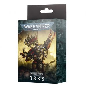 Games Workshop: Warhammer 40000 – Orks – Datenblattkarten Orks (Deutsch) (50-02)