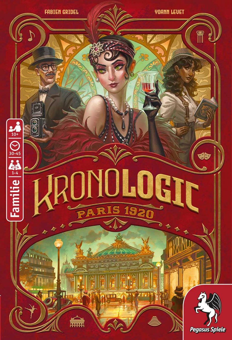 Pegasus Spiele: Kronologic – Paris 1920 (DE) (18710G)