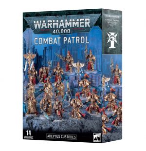 Games Workshop: Warhammer 40000 – Adeptus Custodes - Kampfpatrouille des Adeptus Custodes (DE) (73-01)