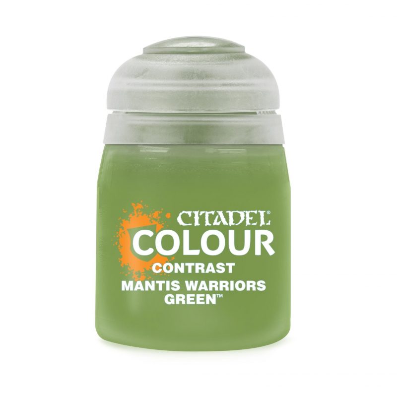 Games Workshop: Contrast Paints – Mantis Warriors Green – 18 ml (29-47)