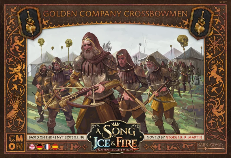 Cool Mini Or Not: A Song of Ice & Fire – Golden Company Crossbowmen (DE) (CMND0239)