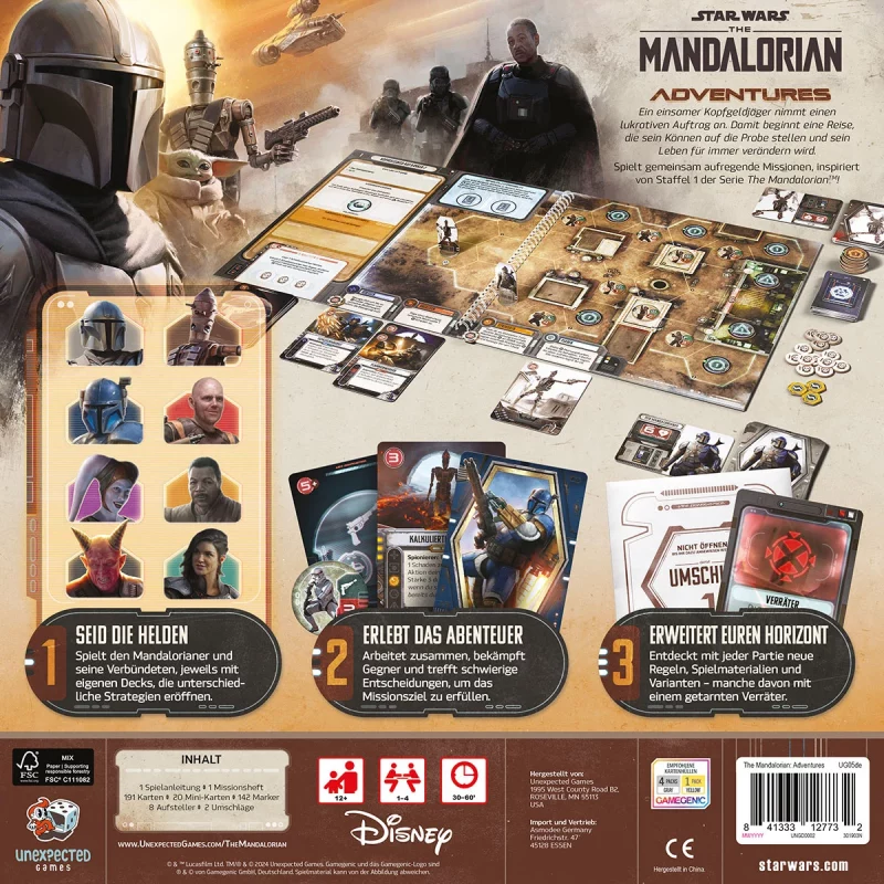 Unexpected Games: The Mandalorian – Adventures (DE) (UNGD0002)