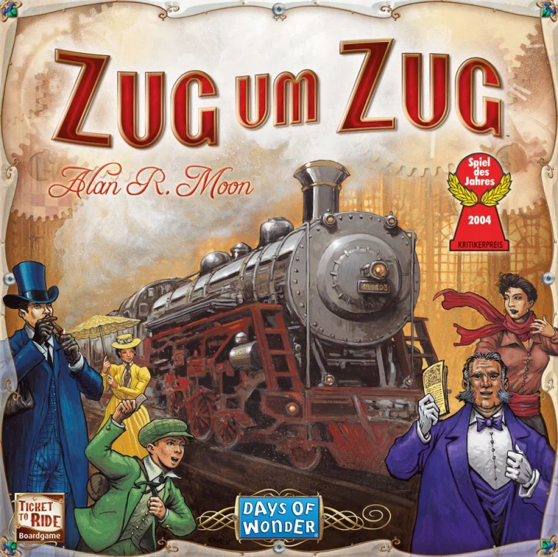 Days of Wonder: Zug um Zug – Grundspiel (DE) (200060)