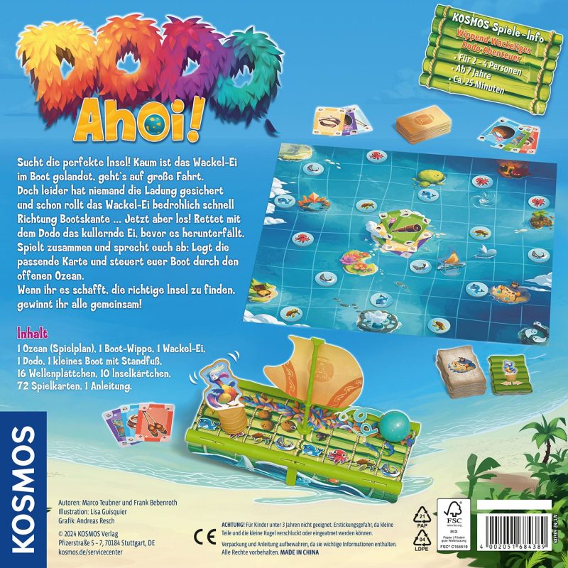 Kosmos Spiele: Dodo Ahoi! (DE) (FKS6843890)