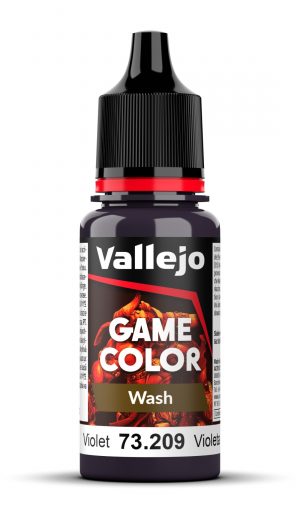 Acrylicos Vallejo: Game Color Washes – Violet Wash – 18 ml (73209)
