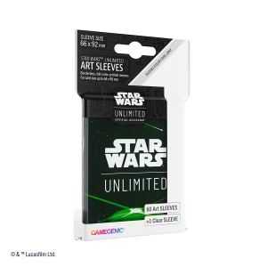 Gamegenic: Star Wars – Unlimited Art Sleeves – Card Back Green (GGS15055)