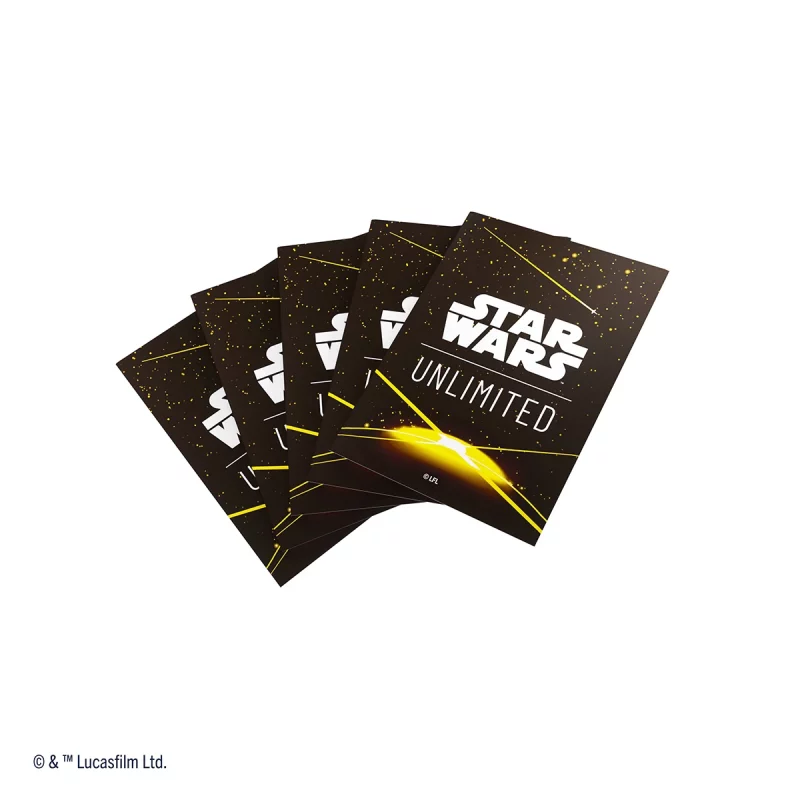 Gamegenic: Star Wars – Unlimited Art Sleeves – Card Back Yellow (GGS15056)