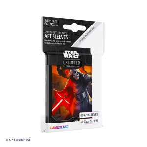 Gamegenic: Star Wars – Unlimited Art Sleeves – Card Back Kylo Ren (GGS15058)