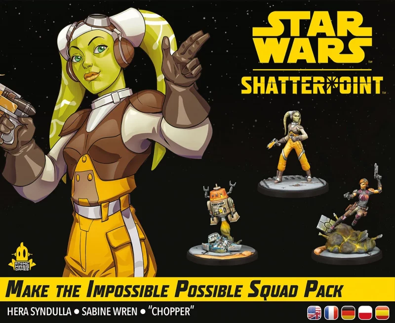 Atomic Mass Games: Star Wars Shatterpoint – Make The Impossible Possible Squad Pack (DE/EN/ES/FR/PL) (AMGD1030)