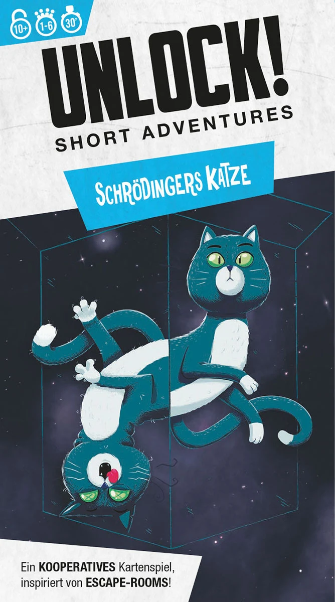 Space Cowboys: Unlock! Short Adventures: Schrödingers Katze (DE) (SCOD0127)