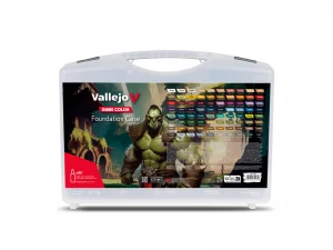 Acrylicos Vallejo: Game Color Farbsets – Foundation Case – 80 x 18 ml (72180)