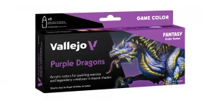 Acrylicos Vallejo: Game Color Farbsets – Aztec Dragons Set – 8 x 18 ml (72195)