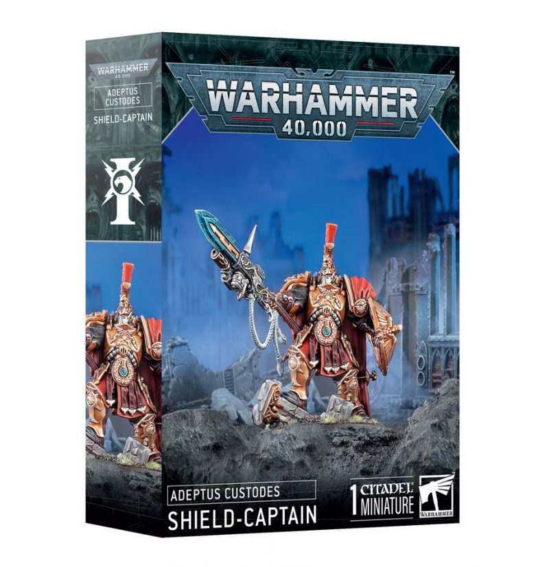 Games Workshop: Warhammer 40000 – Adeptus Custodes - Schildkommandant (DE) (01-21)