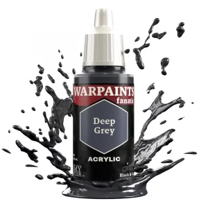 The Army Painter: Warpaints Fanatic White / Grey / Black – Deep Grey (WP3002P)