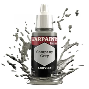 The Army Painter: Warpaints Fanatic White / Grey / Black – Company Grey (WP3005P)