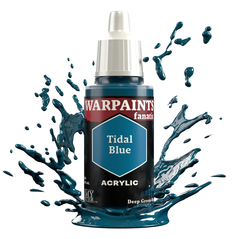 The Army Painter: Warpaints Fanatic Blue – Tidal Blue (WP3033P)